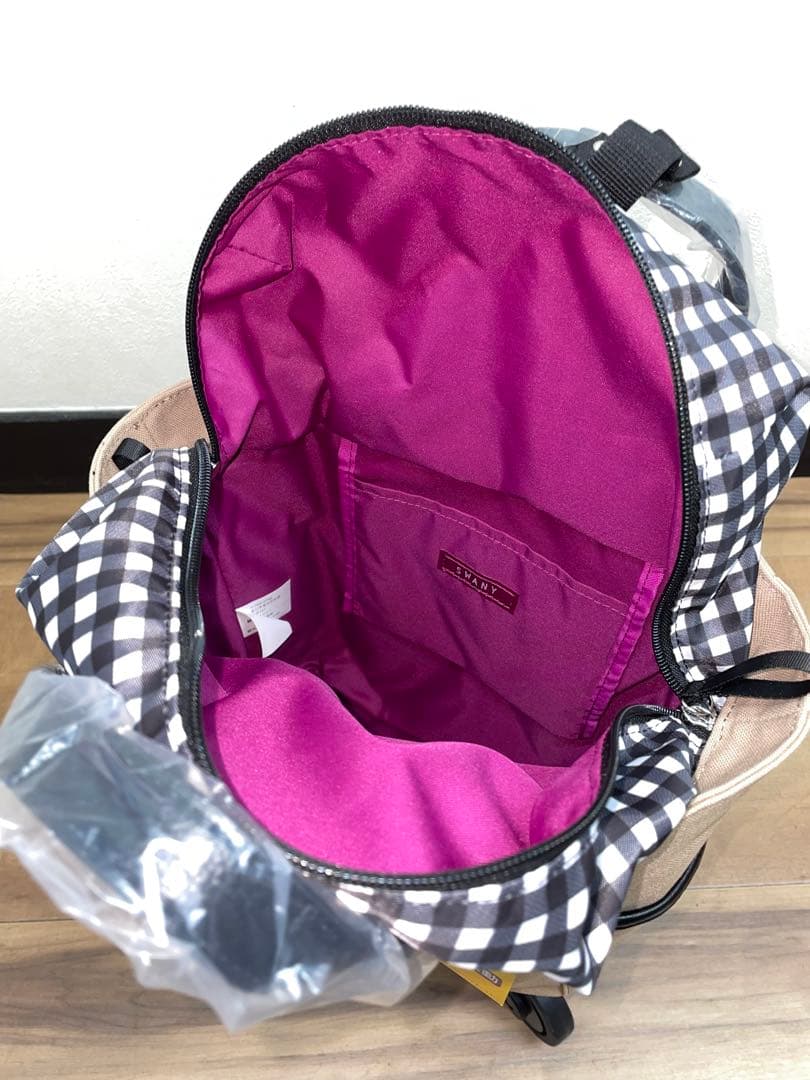 ◆未使用品◆ スワニーキャリーバッグ D-619 ブトーノ TS18 ベージュ色