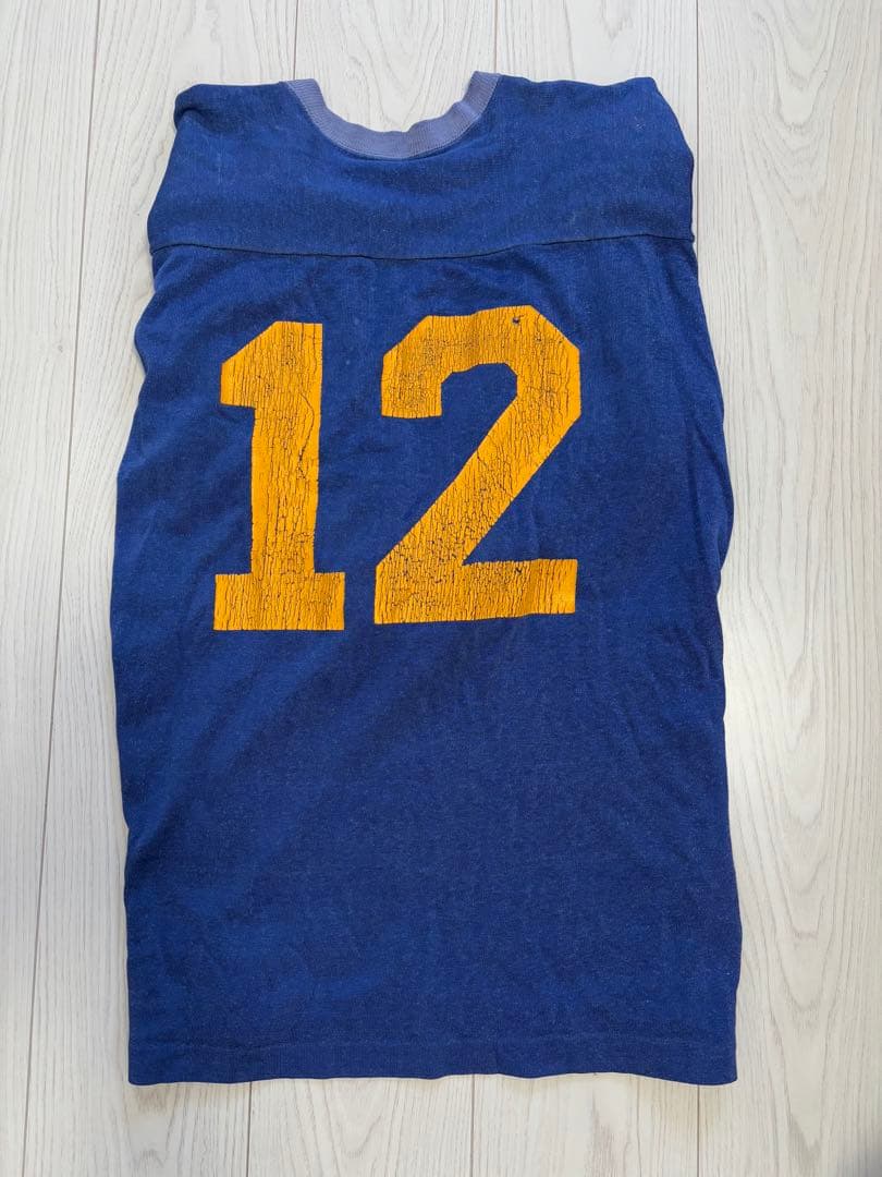 チャンピオン　フットボールシャツ