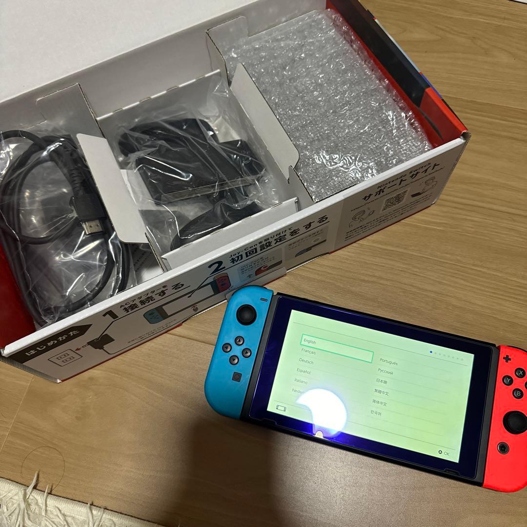 Nintendo Switch 本体 動作確認済 欠品なし バッテリー強化版