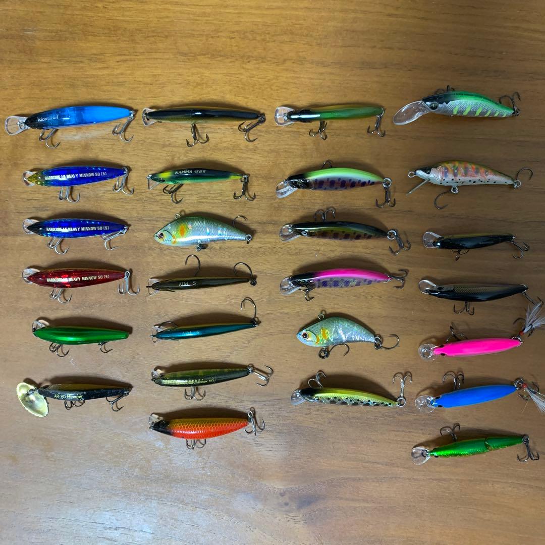 渓流ルアーミノー計26個