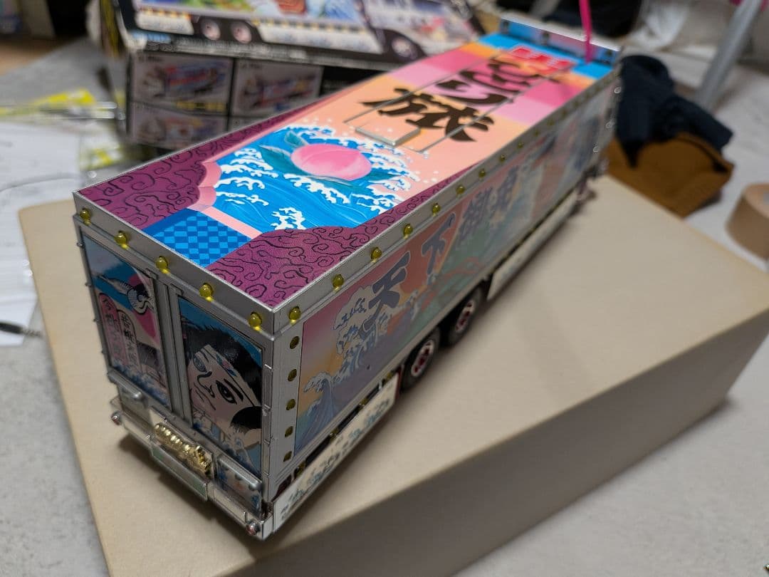 1/32 RC スカイネット トラック野郎 天下御免（一番星）ジャンク品