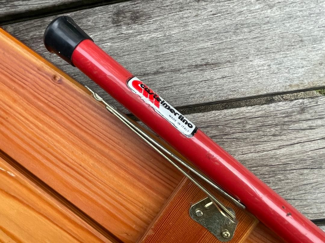 オリジナル　カステルメルリーノ　折りたたみベンチ　イタリア製　ヴィンテージ