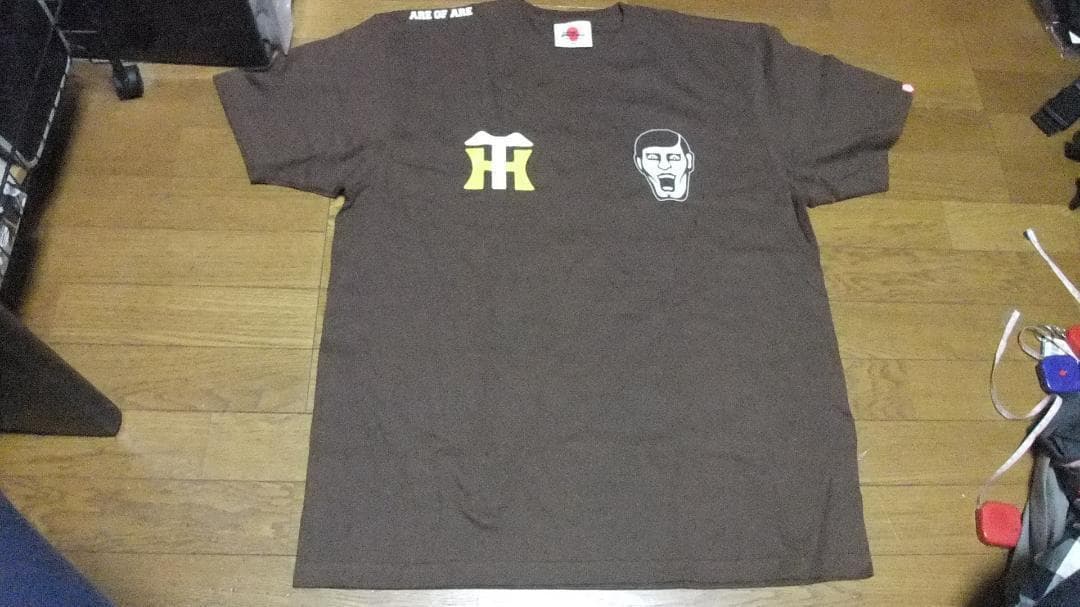 パンクドランカーズ XXL 阪神タイガース 優勝記念 未使用 Tシャツ 茶