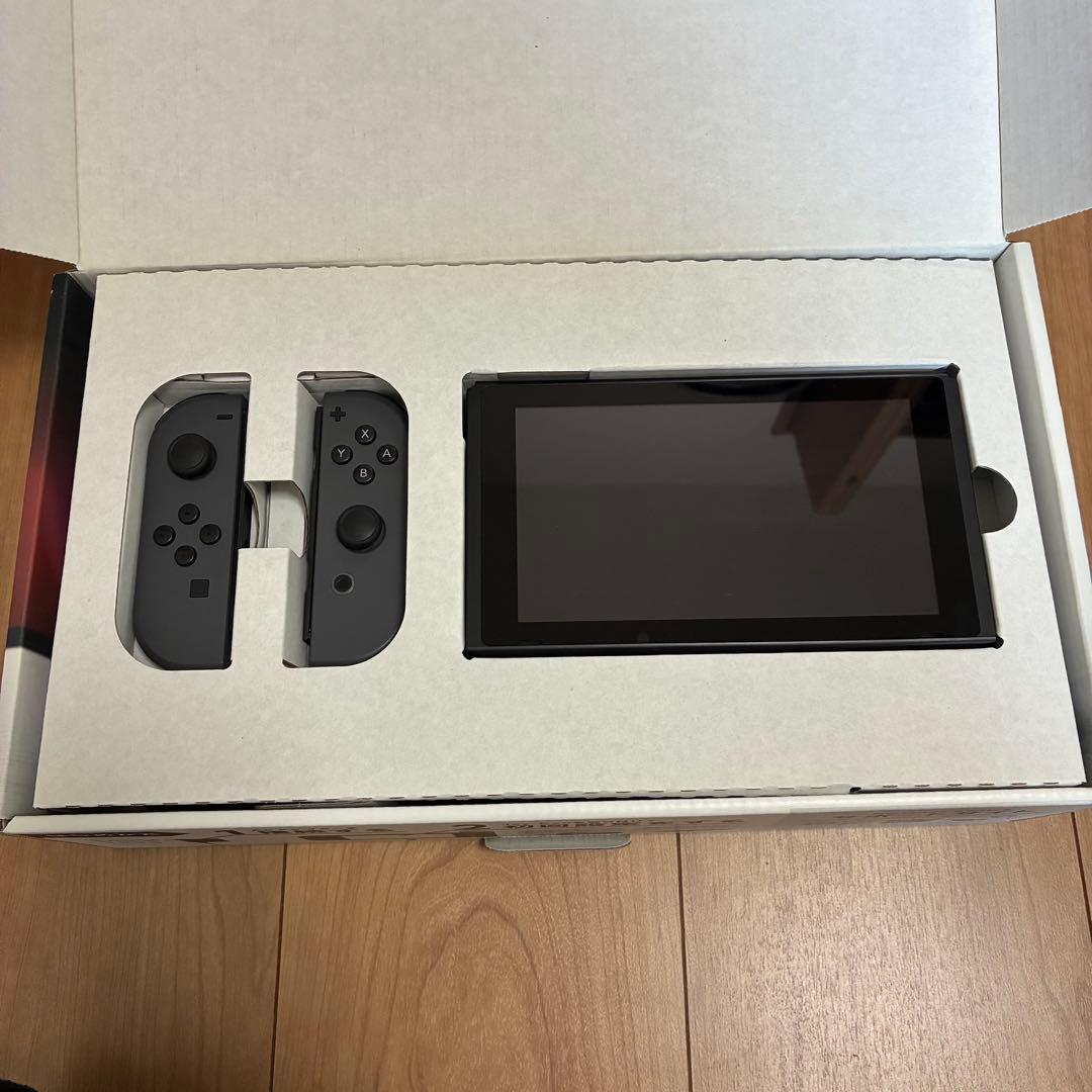 箱あり 初期化済み Nintendo Switch HAC-001 本体 グレー