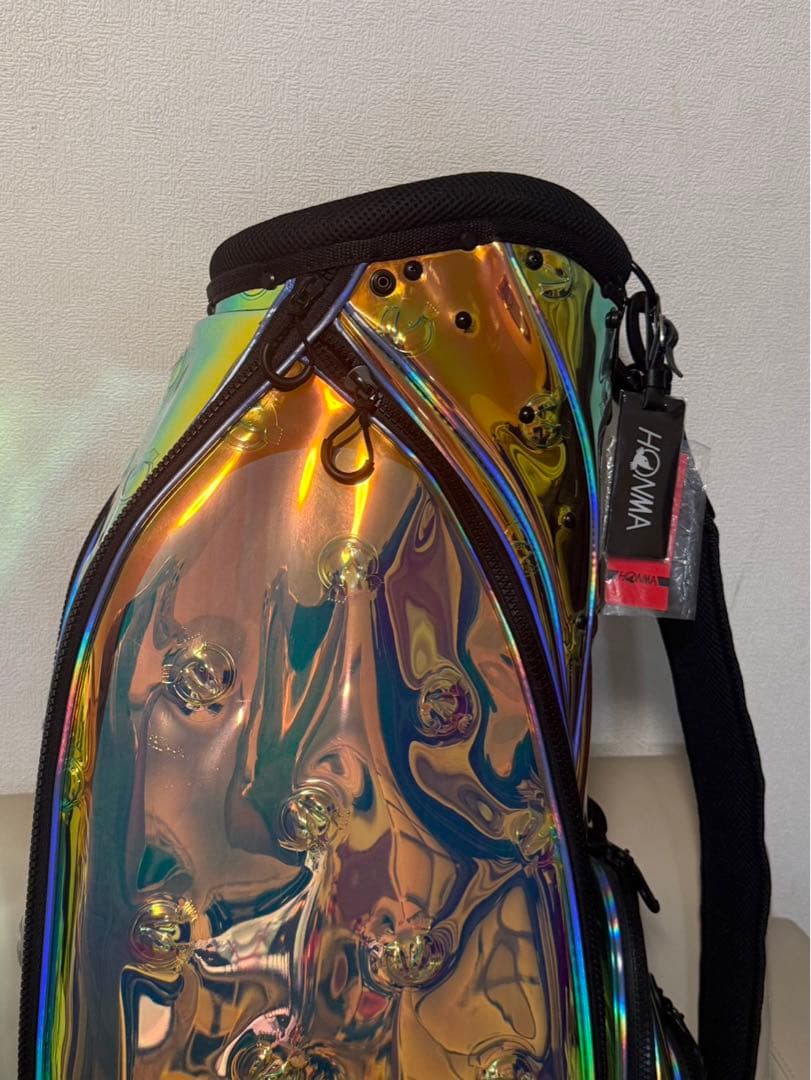 【送料込み】激レア非売品　ホンマ　スケルトンキャディバッグ 希少