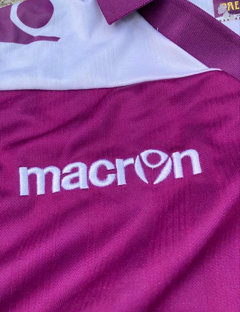 【超希少 美品】macron xアストンヴィラ アウェイユニフォーム 長袖 XL