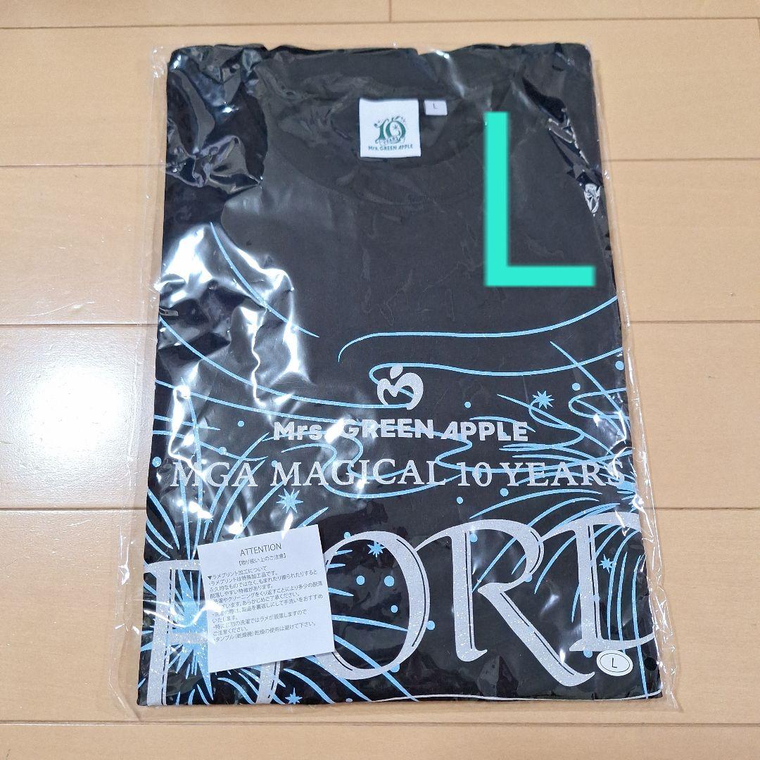 新品　未開封　ミセス　フィヨルド　グリッターロゴ　Tシャツ　L