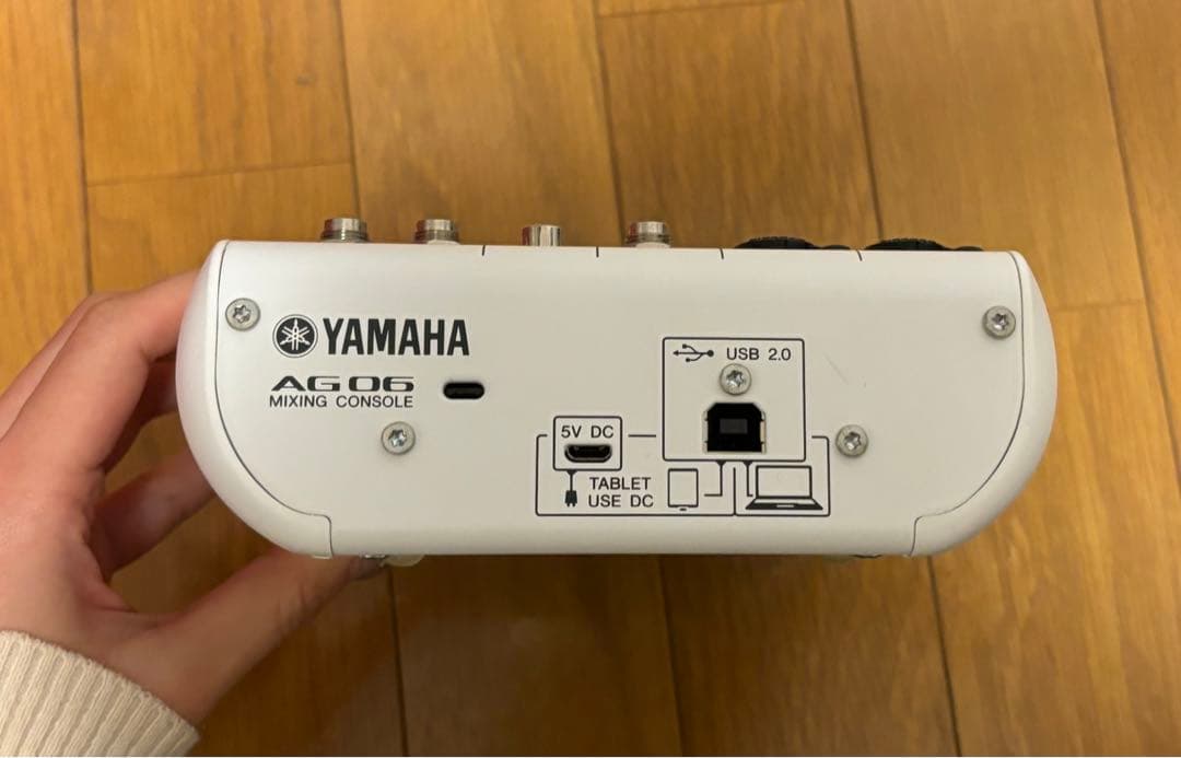 YAMAHA AG06 ウェブキャスティングミキサー