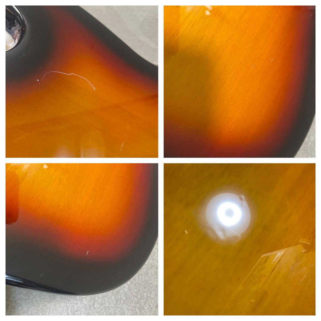 【14-16日発送不可】Legend ジャズベース レフティー サンバースト