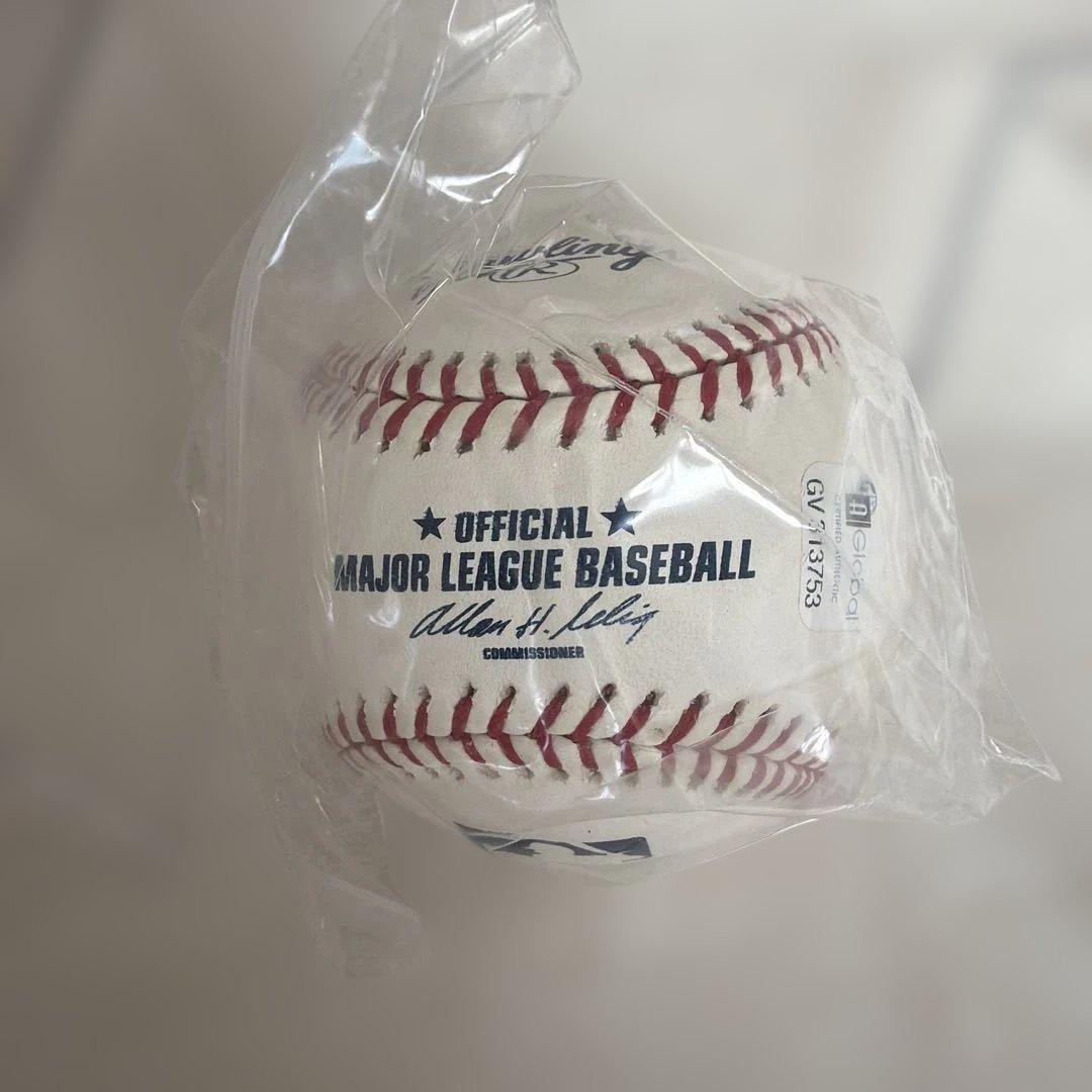 MLB 野茂英雄 直筆サインサインボール