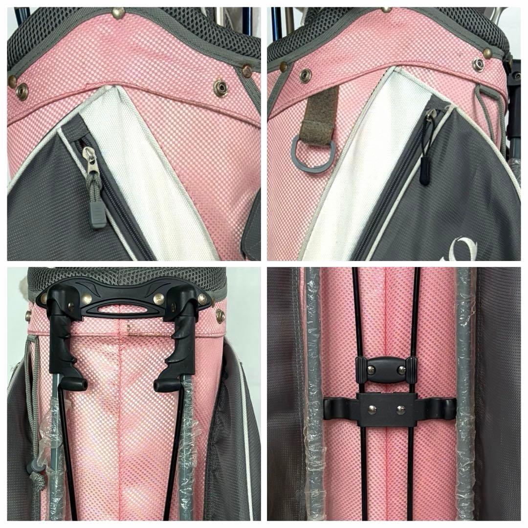 本格派 レディースゴルフクラブ 8本 ゴルフセット 初心者向 ダンロップ お試し