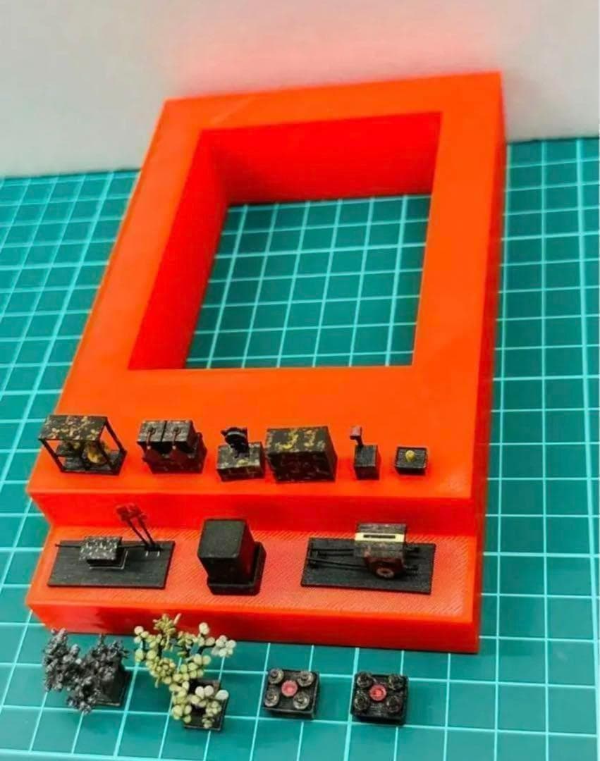 ミニチュア★ひな人形★増設セット★フィギュア★1/64人形に★リーメントに