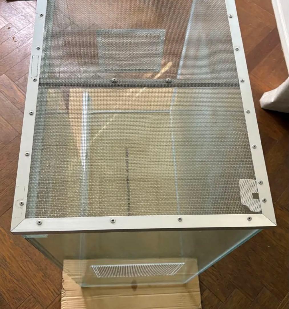 ガラスケージ　飼育ケージ　爬虫類　テラリウム　パルダリウム