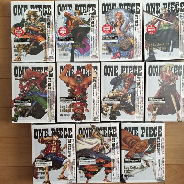 ワンピース★ONE PIECE★DVDセット★ログコレクション★まとめ売り