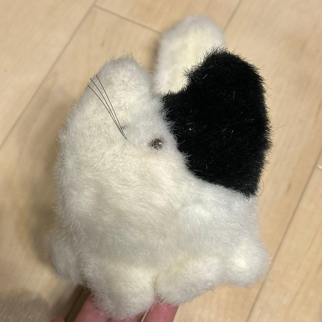 可愛い　白　黒　セキグチ　猫　ぬいぐるみ　レトロ　希少　昭和レトロ