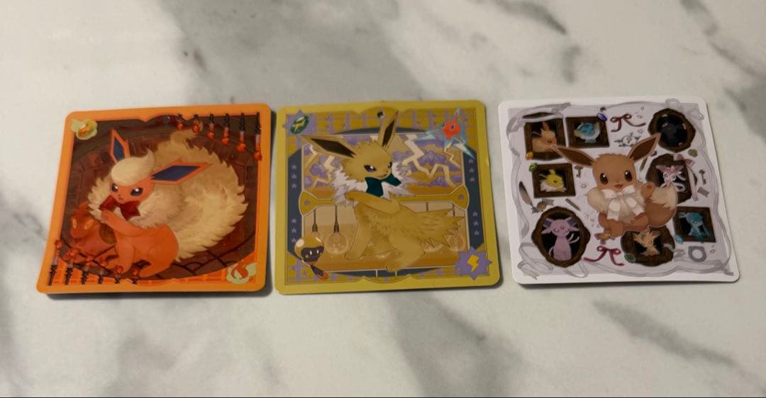 イーブイコレクション ぬいぐるみ イーブイ サンダース ブースター