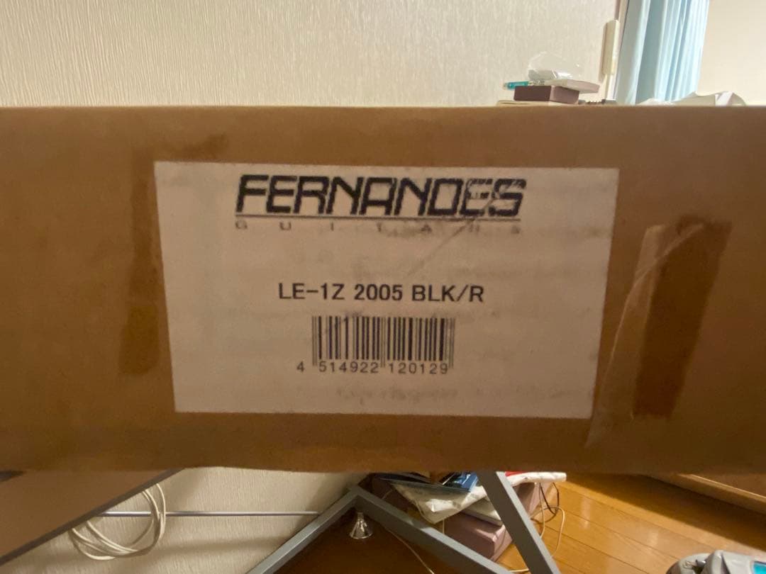 Fernandes エレキギター レッド　LE-1Z 2005 中古美品
