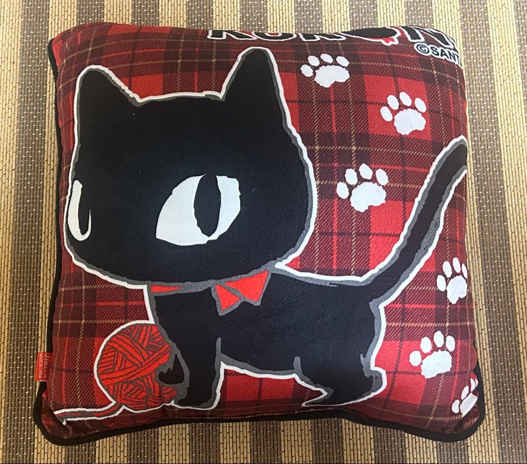 ☆クロネ☆2種セット！☆タータンチェックロネクッション☆新品未使用☆希少！☆