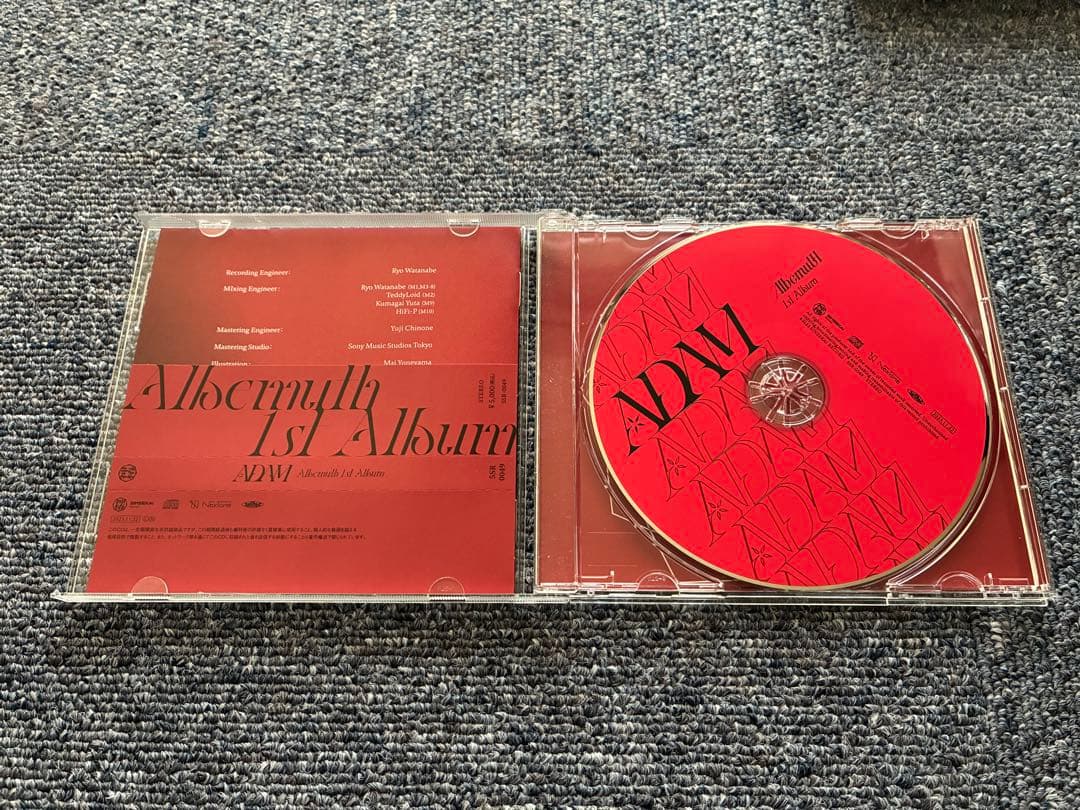 J*I様 albemuth ADAM cd