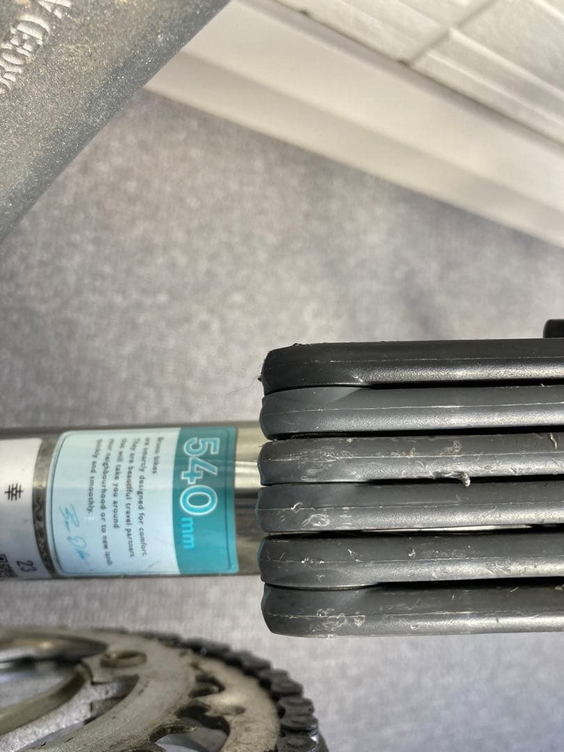 自転車本体 Bruno MINIVELO 20 ROAD DROP BLACK CP 540