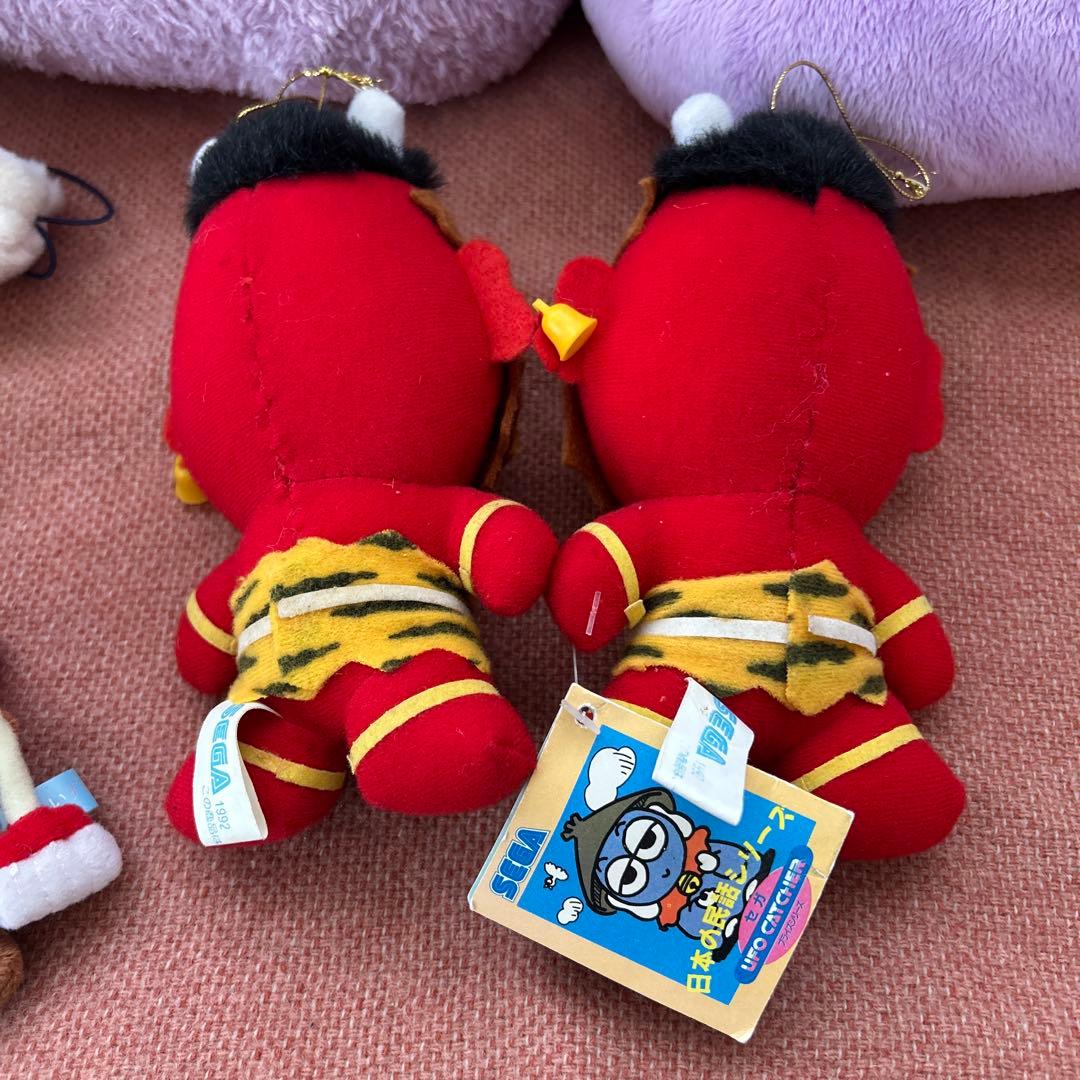 レトロ　サンエックス　きれいずきん生活　ぬいぐるみホルダー　カピバラさん　かっぱ