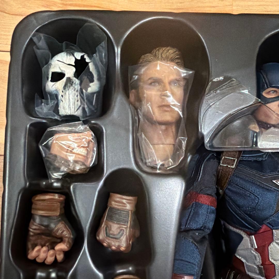 【美品】ホットトイズ MMS350 キャプテンアメリカ シビルウォー