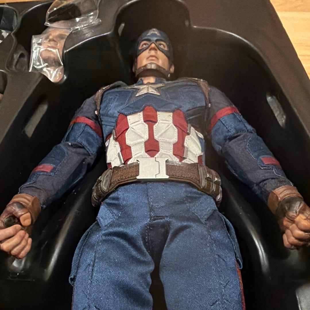 【美品】ホットトイズ MMS350 キャプテンアメリカ シビルウォー