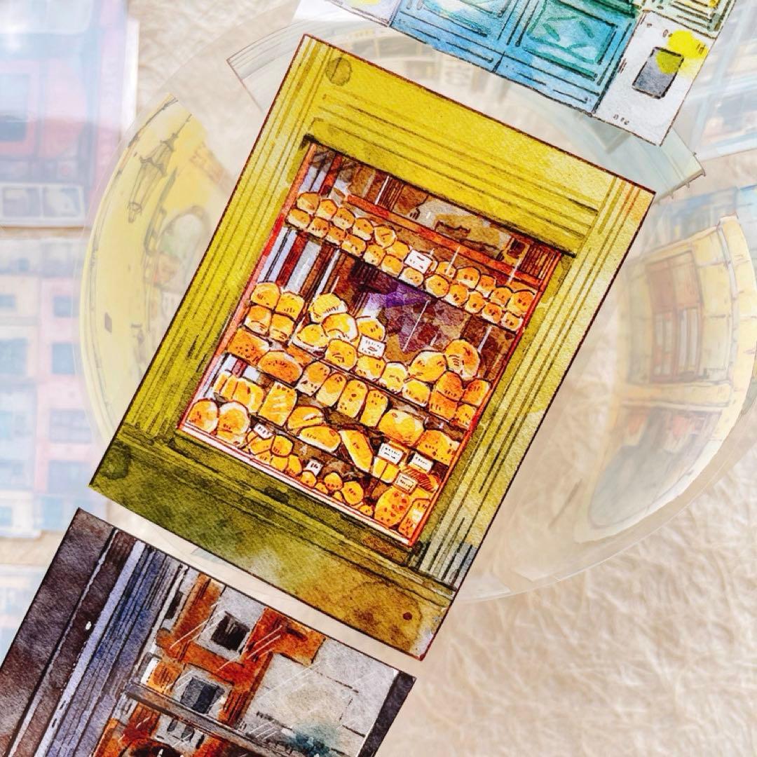 ⭐️SALE⭐️DingDing文创《都市掠影》海外マスキングテープ 【2731】