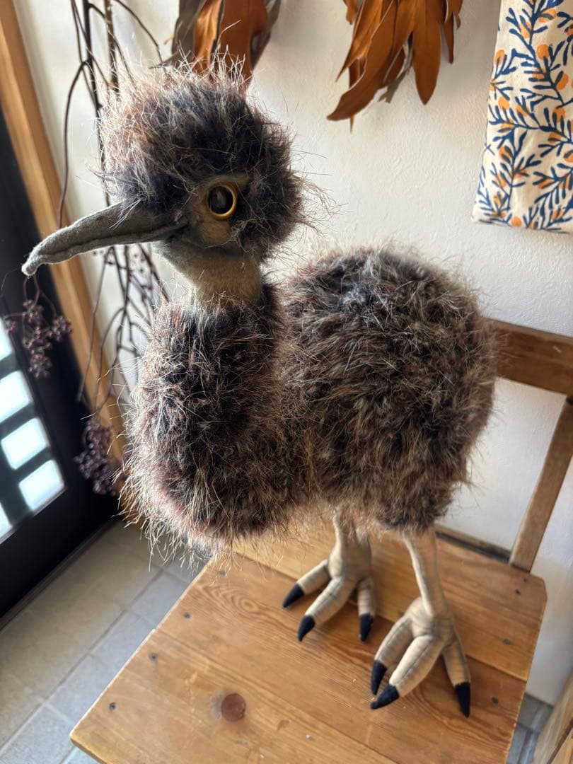 希少 HANSA エミュー ぬいぐるみリアルアニマル