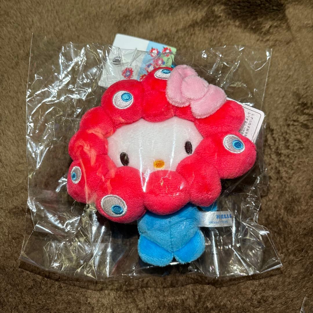 サンリオミャクミャク カラビナ キティとクロミセット