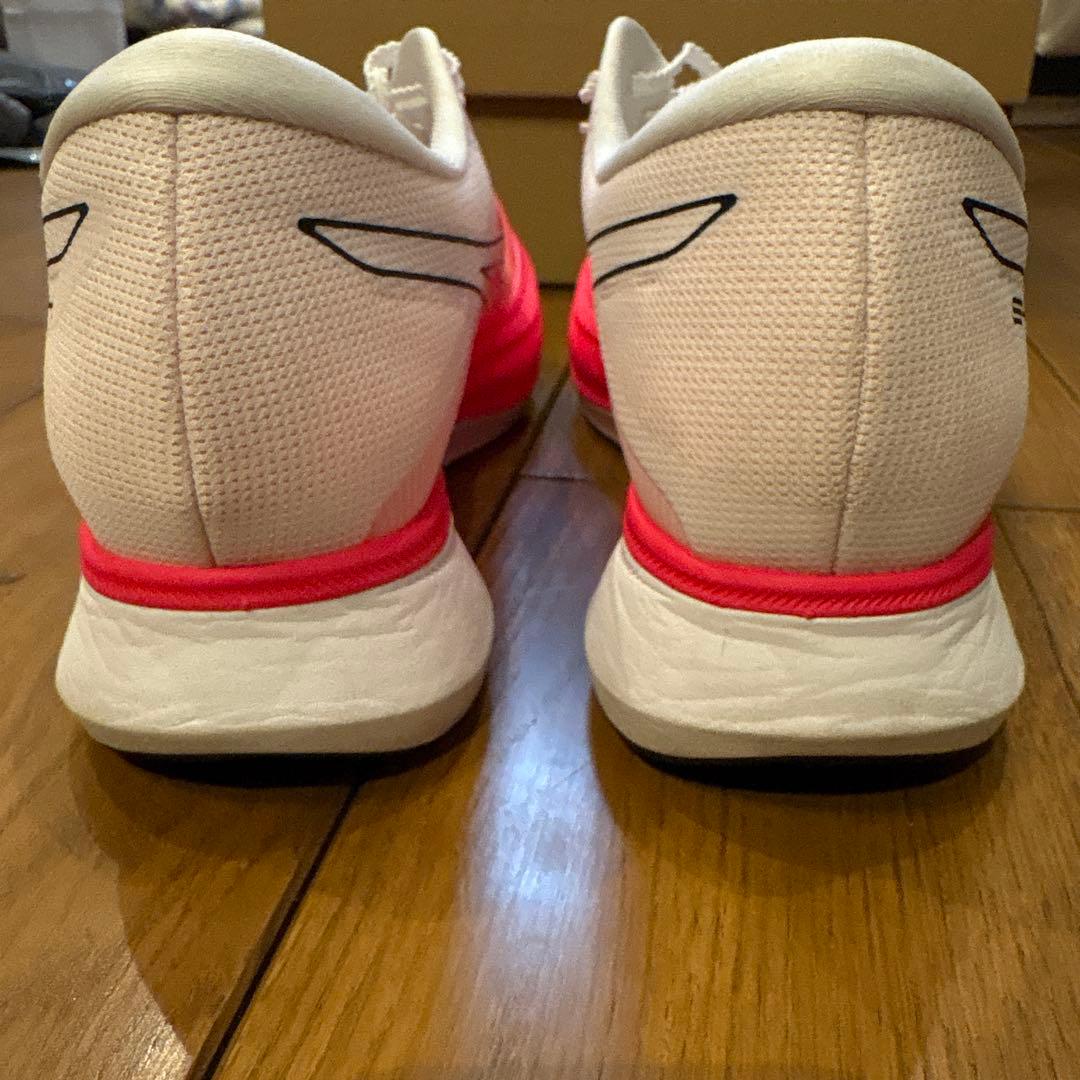 ASICS S4 28.5 Diva Pink/White 走行62km美品