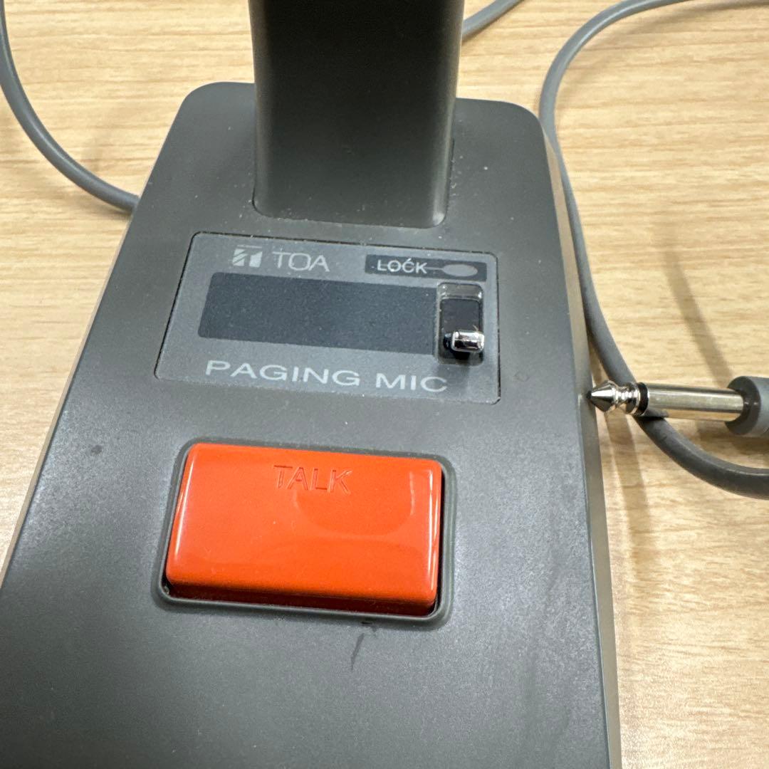 TOA マイクPM660＆アンプTA102＆スピーカーBS320 T 備品