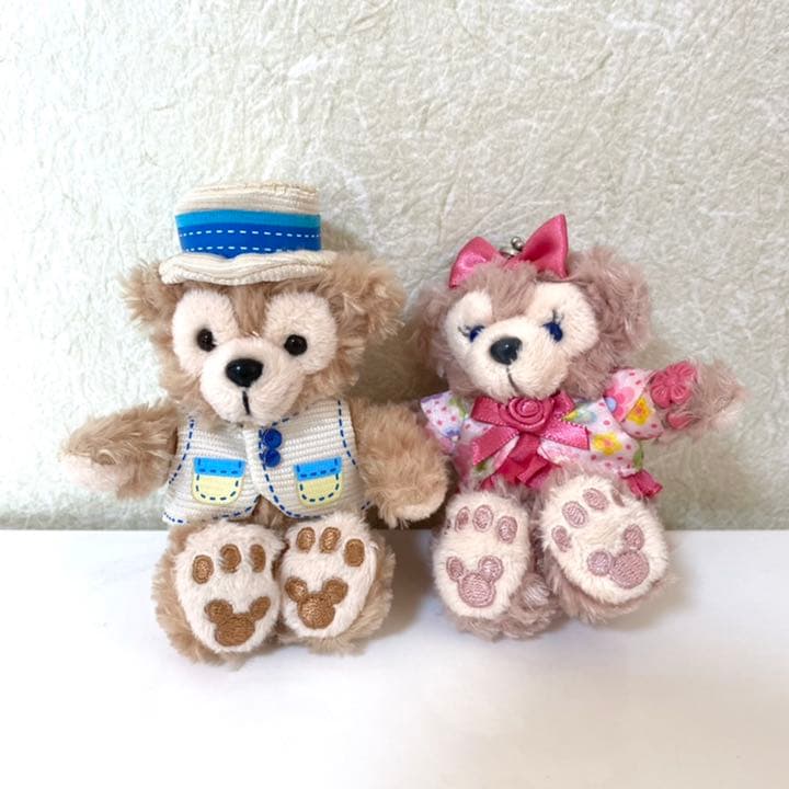 専用】ディズニーシー 2014 ダッフィー シェリーメイ ぬいぐるみ ストラップ