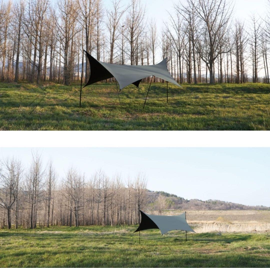 最新型 アーバンフォレスト ざぁーす　ヘキサタープ　幕男　グレー