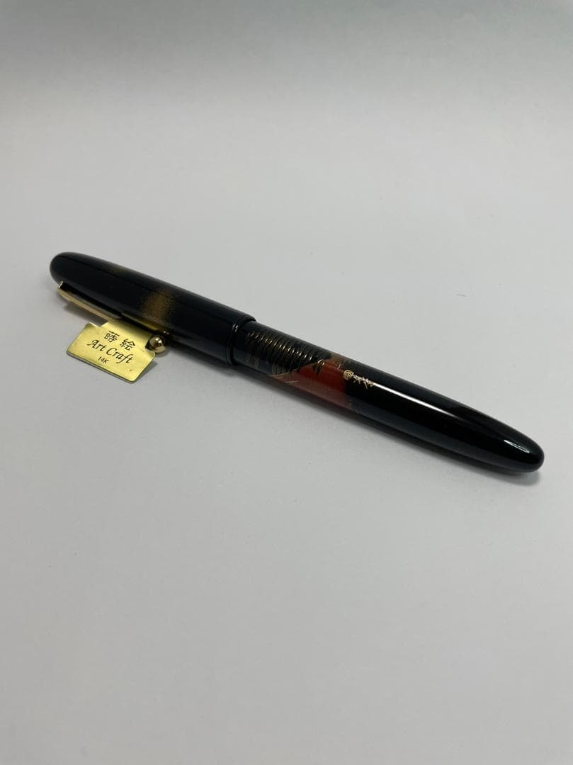 【美品】PILOT パイロット 蒔絵 Art Craft  赤富士  F（細字）
