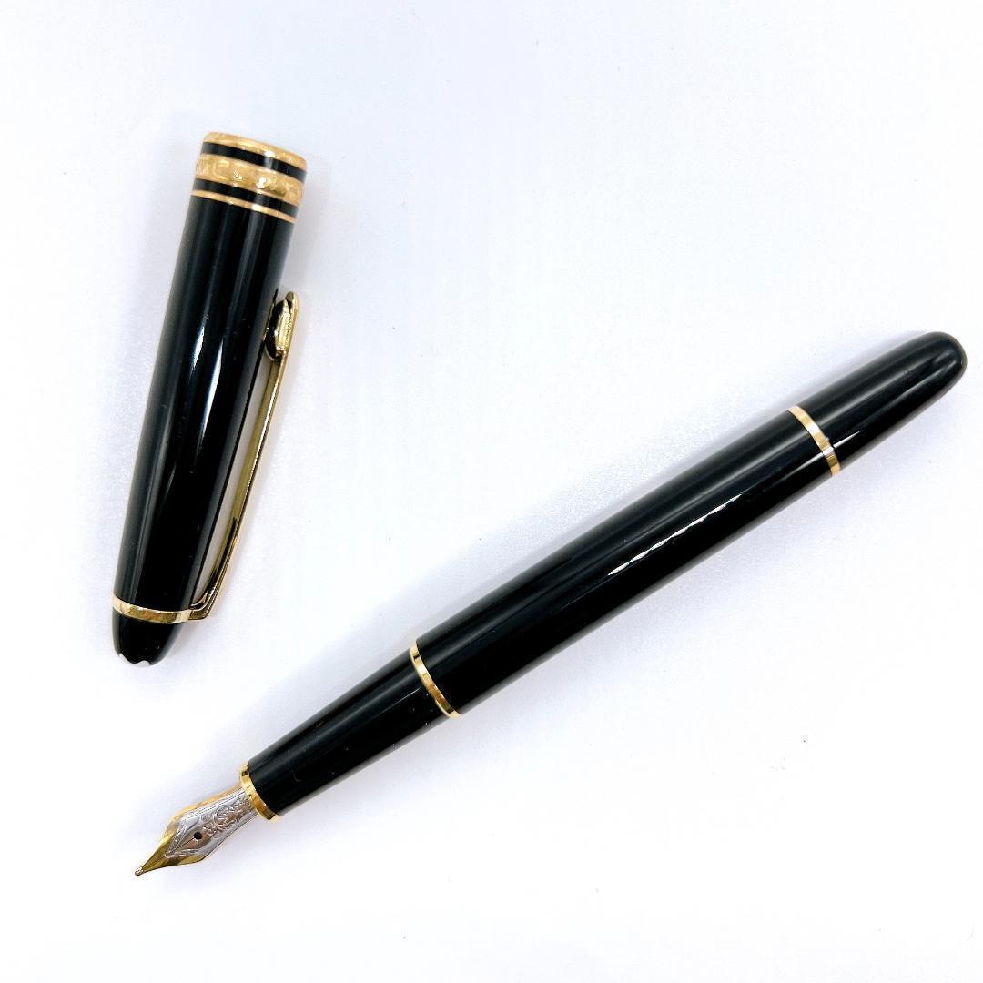 モンブラン マイスターシュテュッククラシック 万年筆 ブラック 長さ132mm