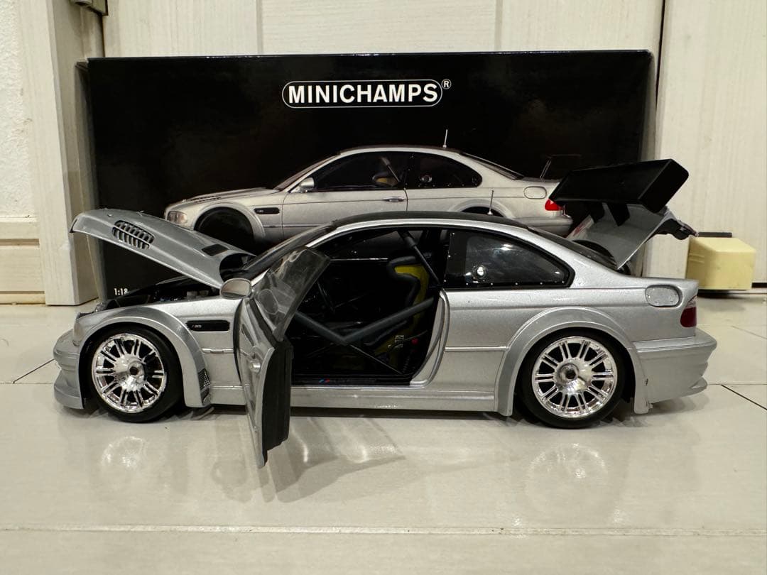  M3 GTR Street ミニカー ミニチャンプス カーボンルーフ