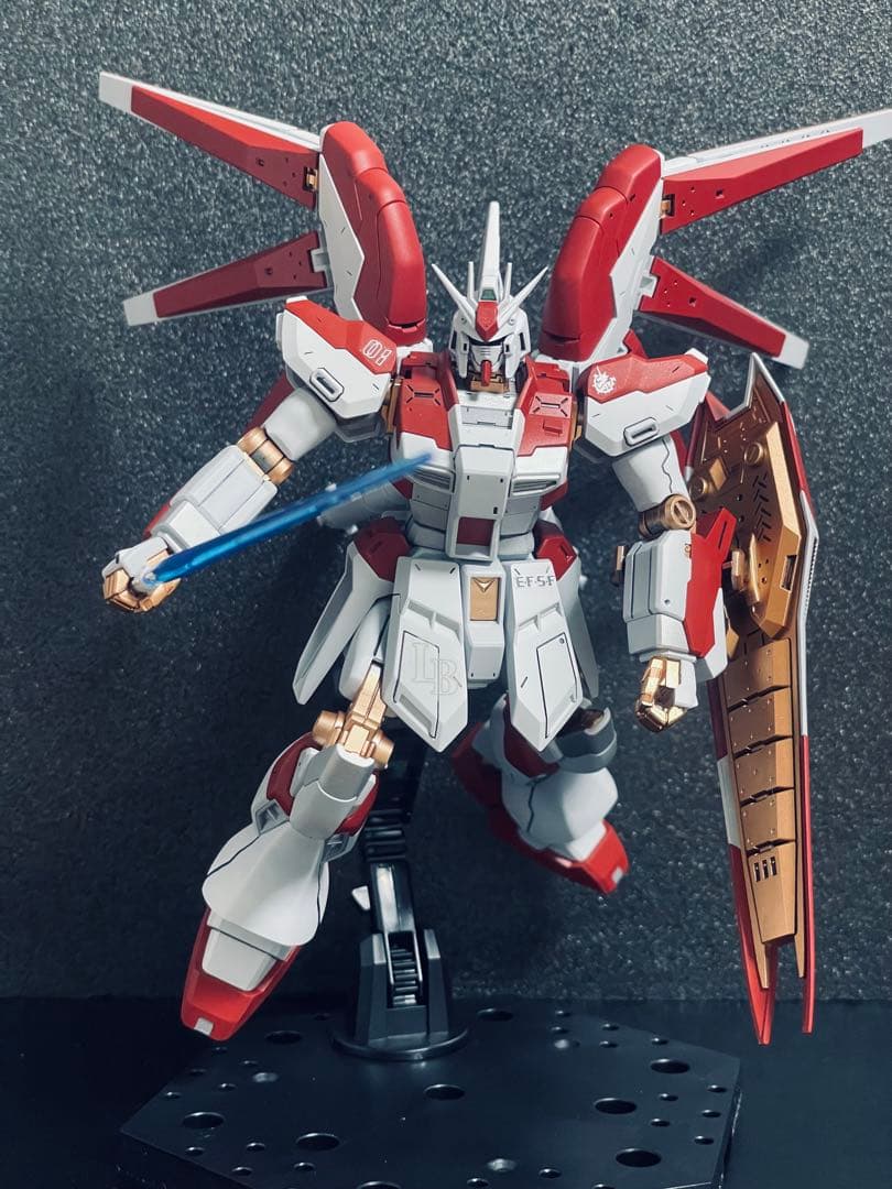HG 1/144 Hi-ν Gundam 全塗装　完成品　オリジナルカラー