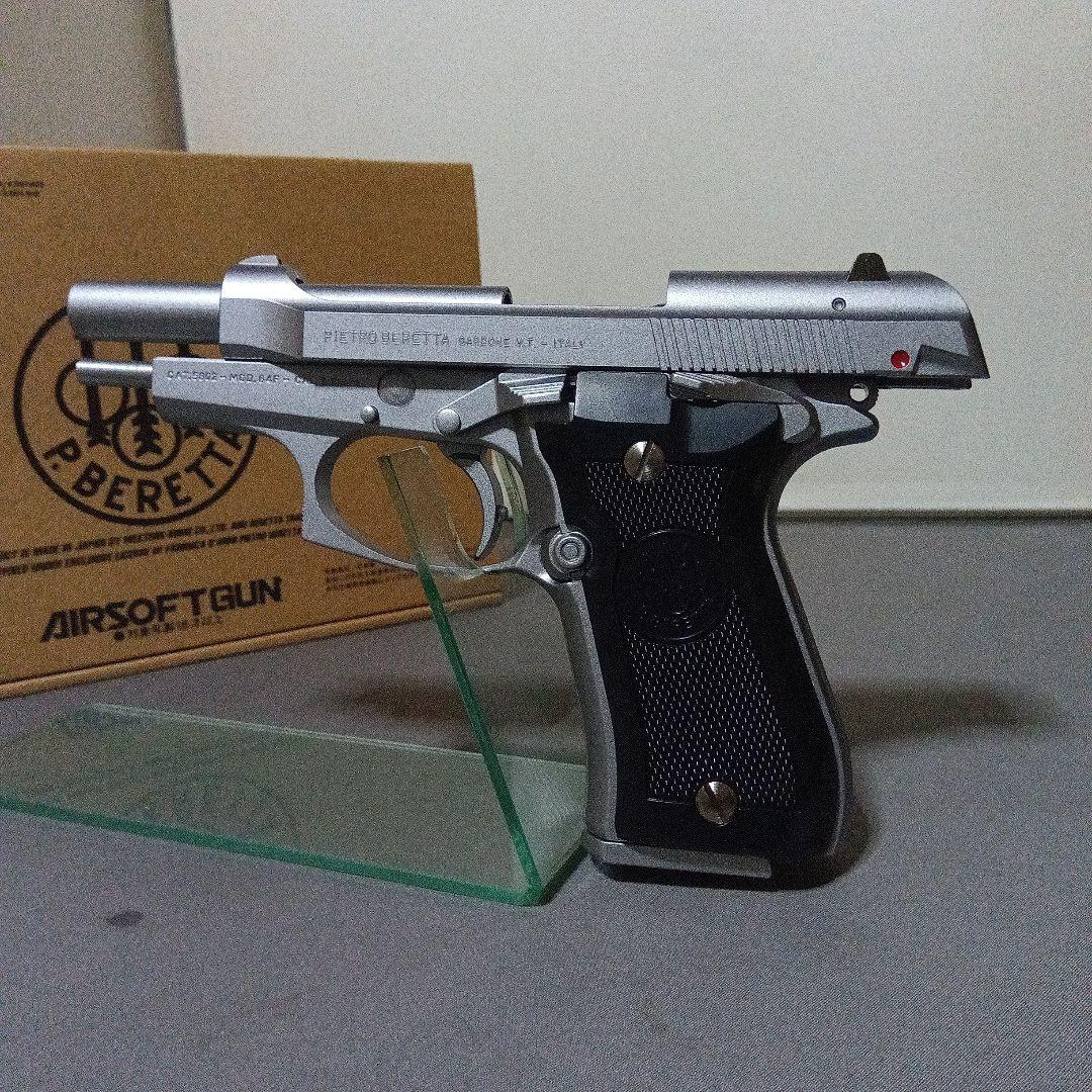 WA ベレッタ M84FS チーター ブローバック　シルバーモデル　　ウエスタン