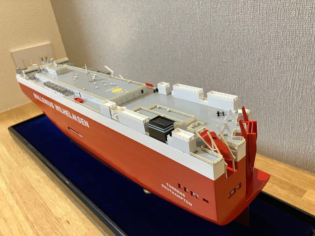 WALLENIUS WILHELMSEN 船模型