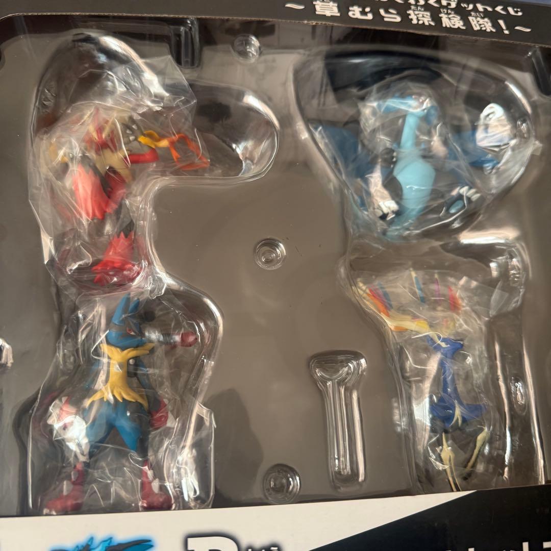 ポケモンわくわくゲットくじ B賞 スペシャルセットフィギュア 草むら探検隊