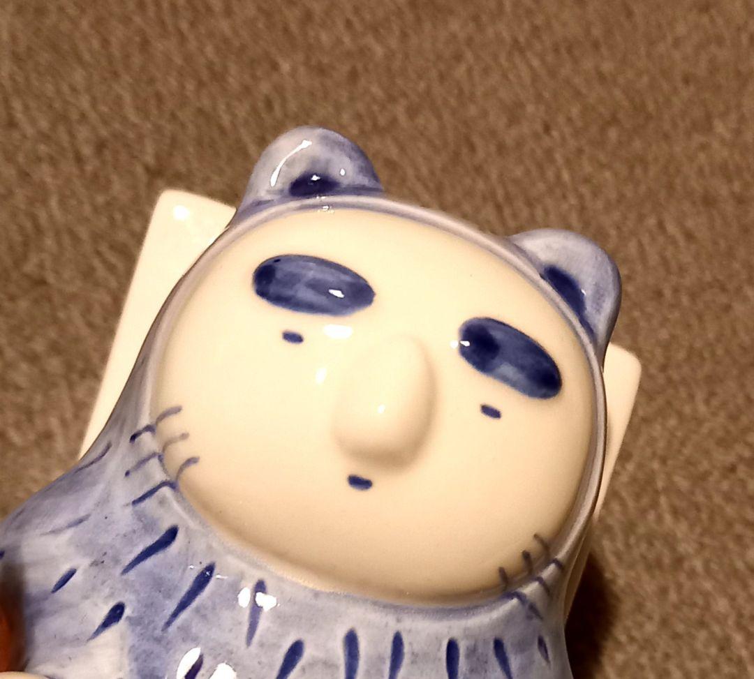 未使用　貴重　当時物　伝染るんです　かわうそ　ペン立て　陶器製