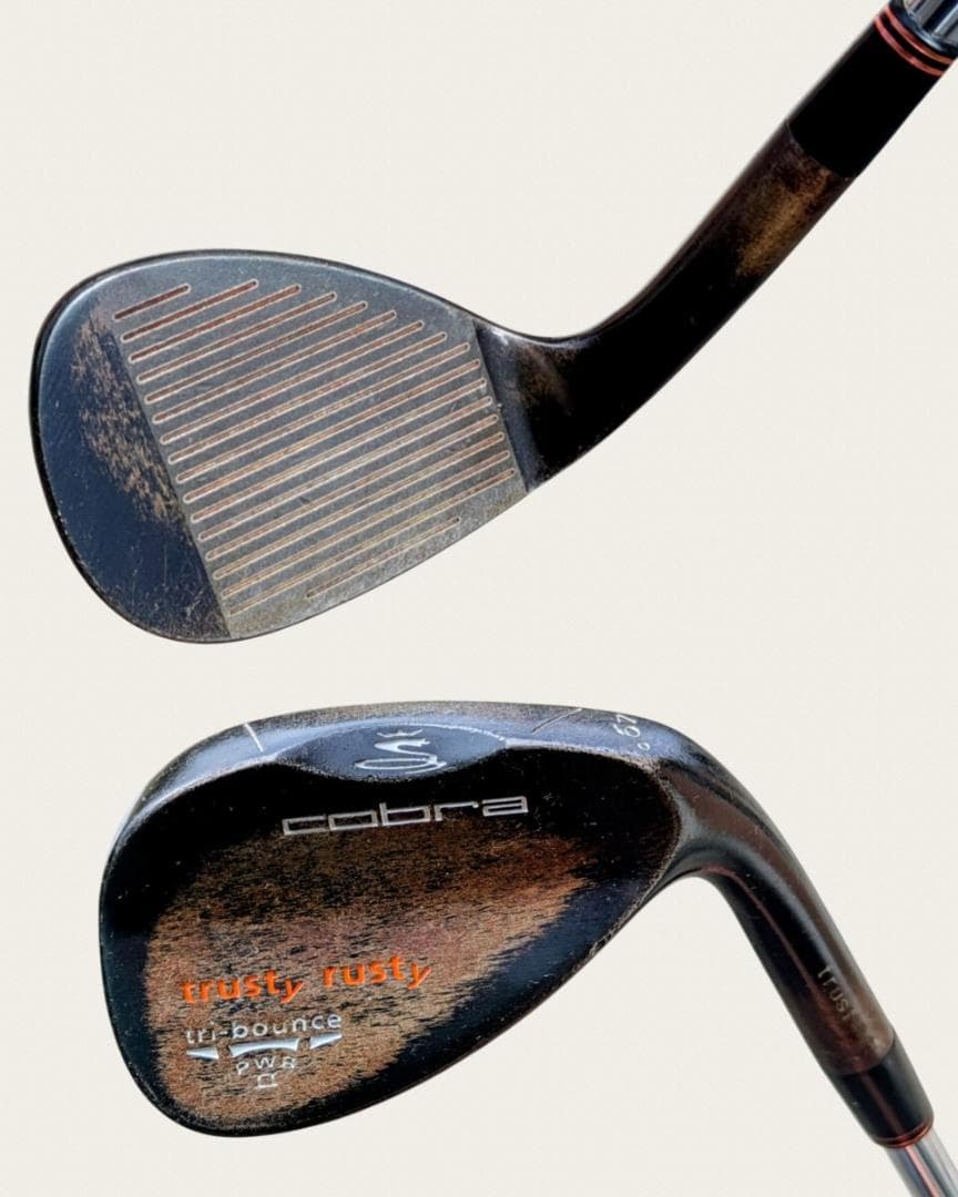 コブラCobra TRUSTY RUSTY tri-bounce 49°&53°