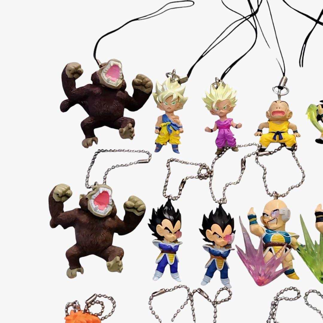 ドラゴンボール UDM まとめ売り キーホルダー スイング ストラップ 黒紐