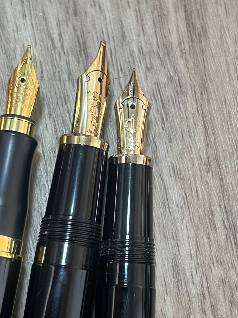 万年筆 ボールペン セット まとめ ゴールド 金 14K