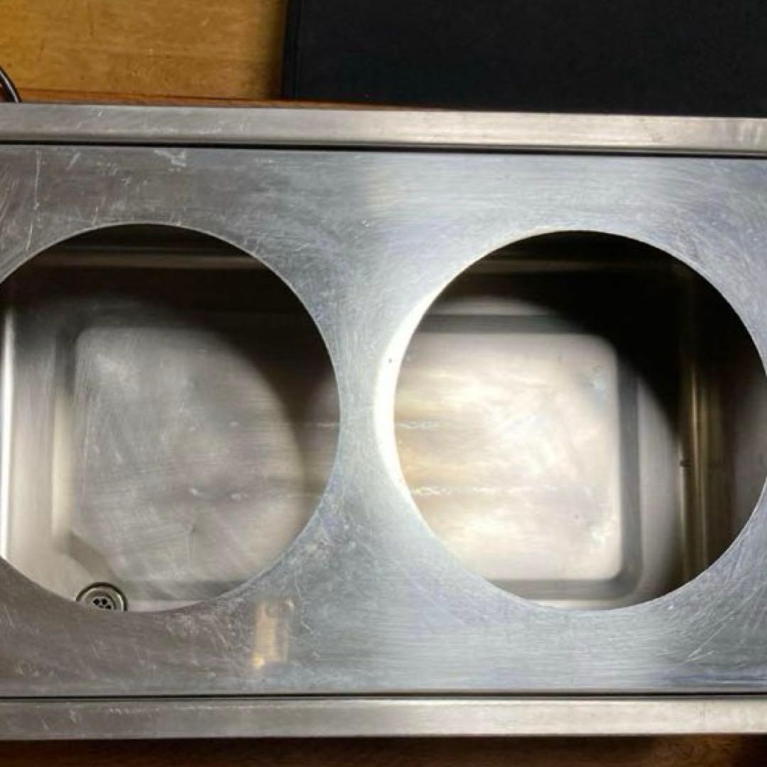 フードウォーマー 2つ口 動作確認済 フジマックfujimak ※片側足取り外し