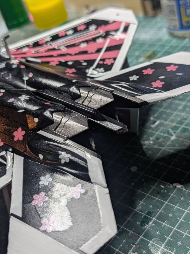 【置物otemoto様】【製作記録】F-22 ラプター アイマス 天海春香