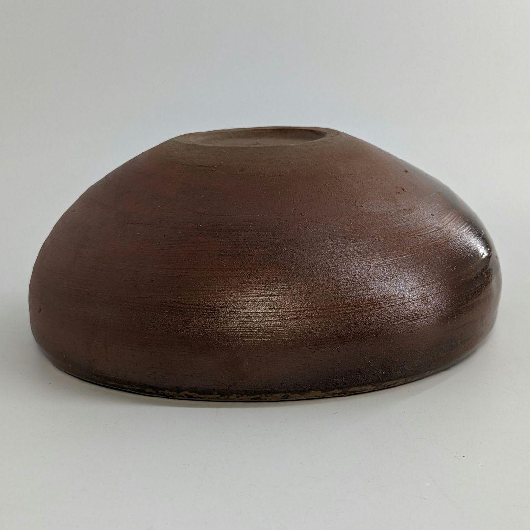 岡山県重要無形文化財 吉本正 備前焼 鉢 合箱合布 食器 皿 工芸品 菓子器