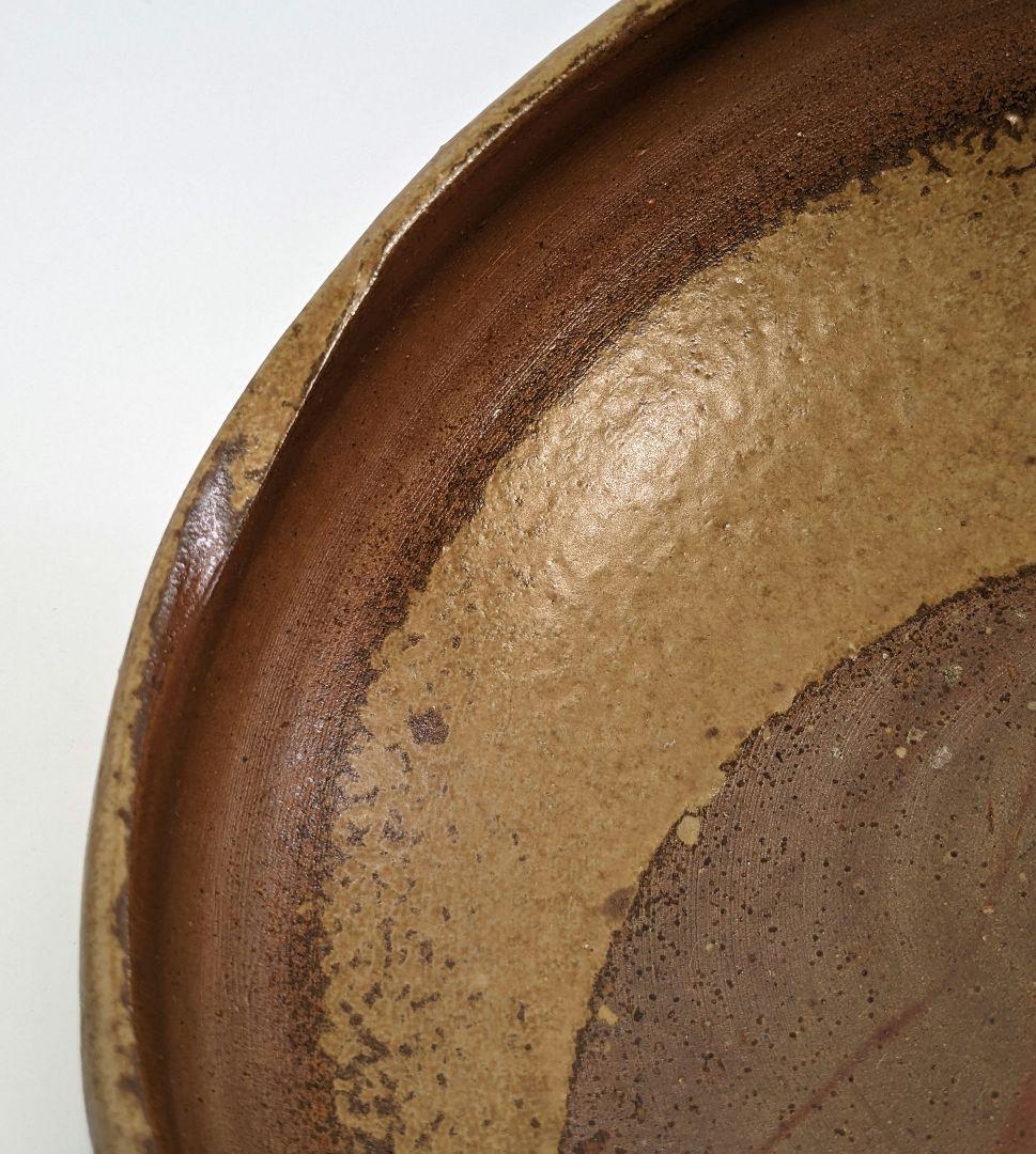 岡山県重要無形文化財 吉本正 備前焼 鉢 合箱合布 食器 皿 工芸品 菓子器