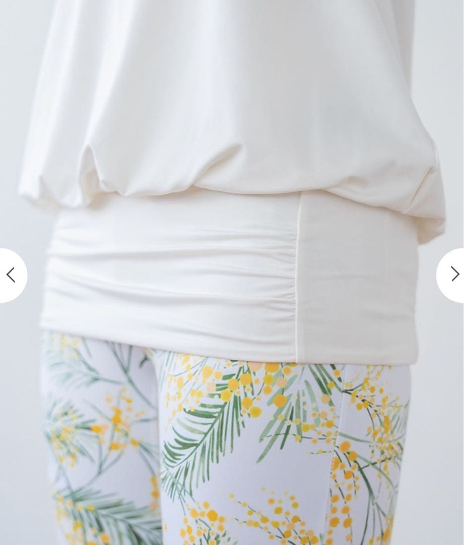 最終値下げ新品未使用sukara スカーラフラワーカバーキャミソールミモザＬ